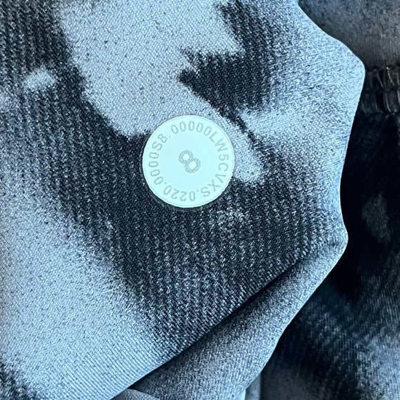 Lululemon Fast and Free Tight II 25" *Game Day size 8 - Picture 5 of 5